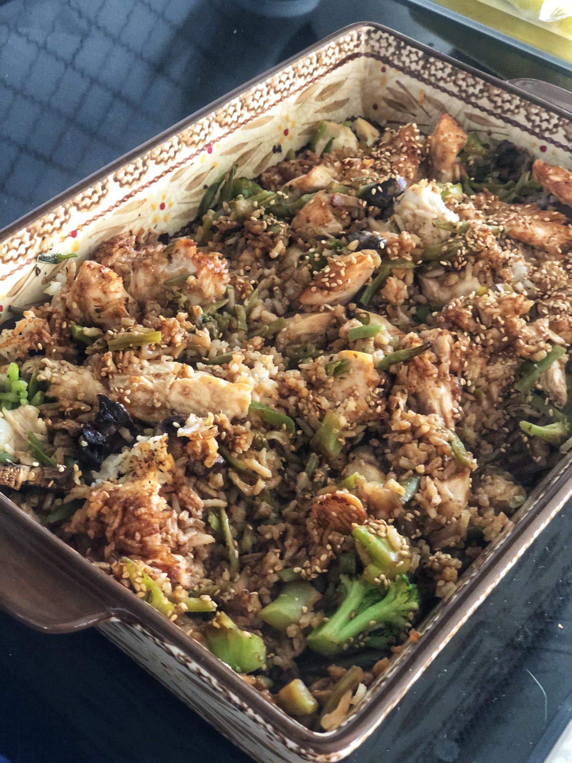 Chicken Teriyaki Casserole