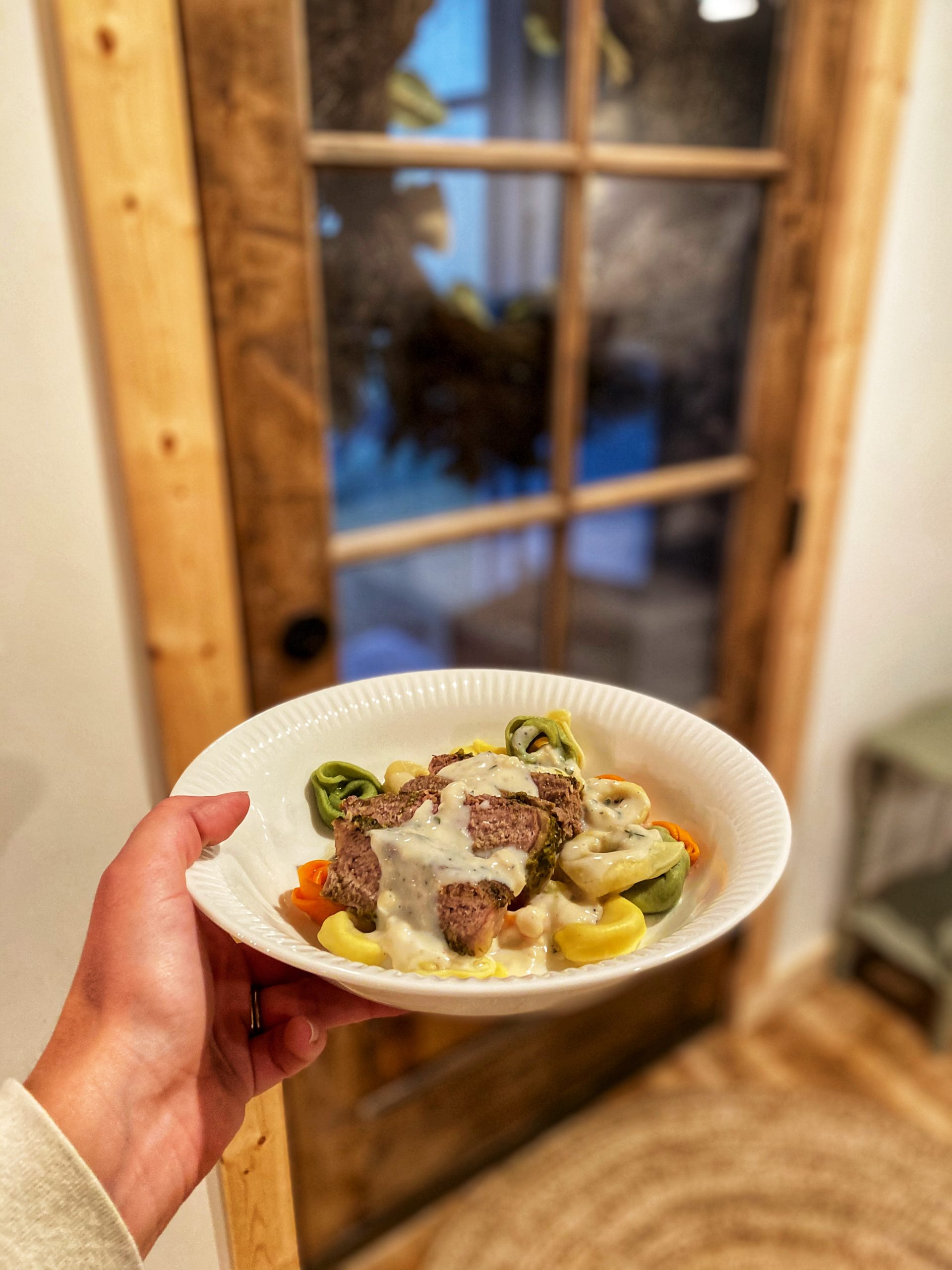 Steak Alfredo Tortellini