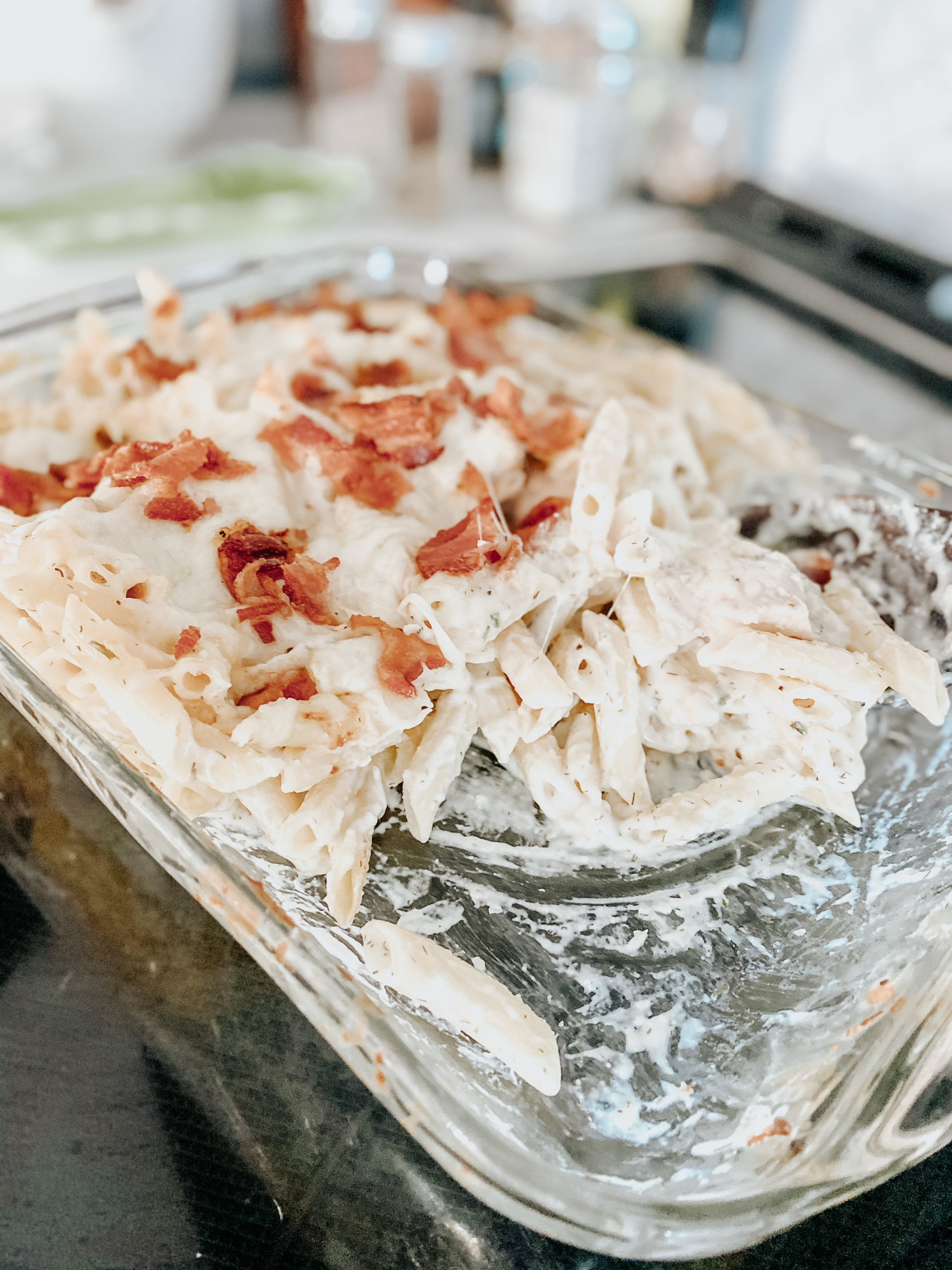 Chicken Bacon Ranch Casserole