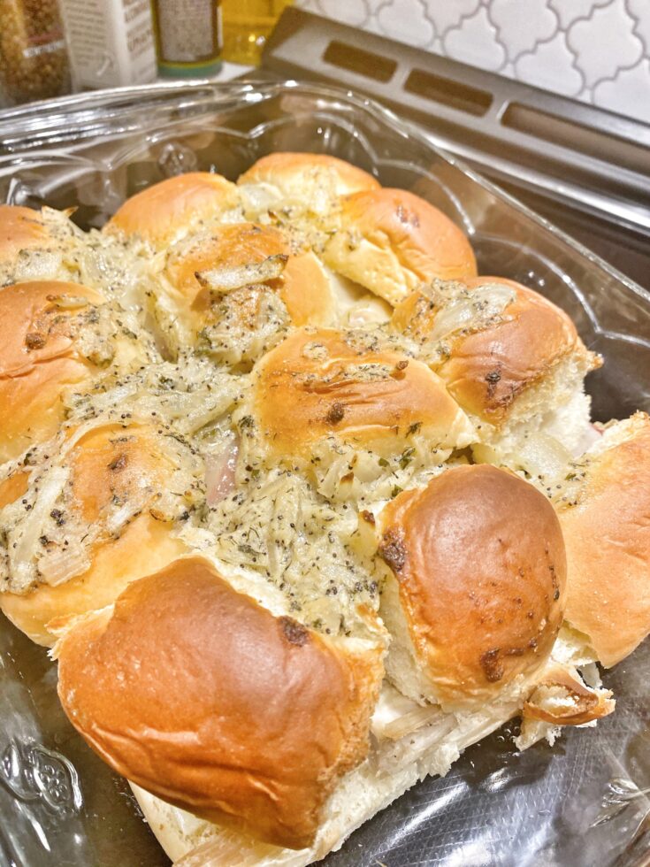 Turkey Bacon Ranch Sliders 