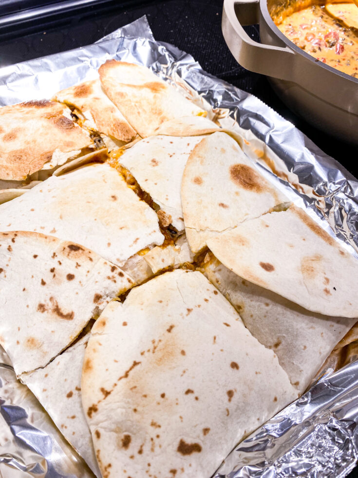 Sheet Pan Quesadillas 