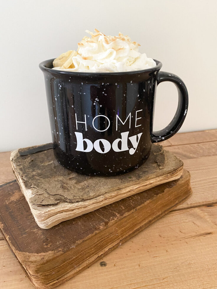 Toasted Coconut Banana Latte