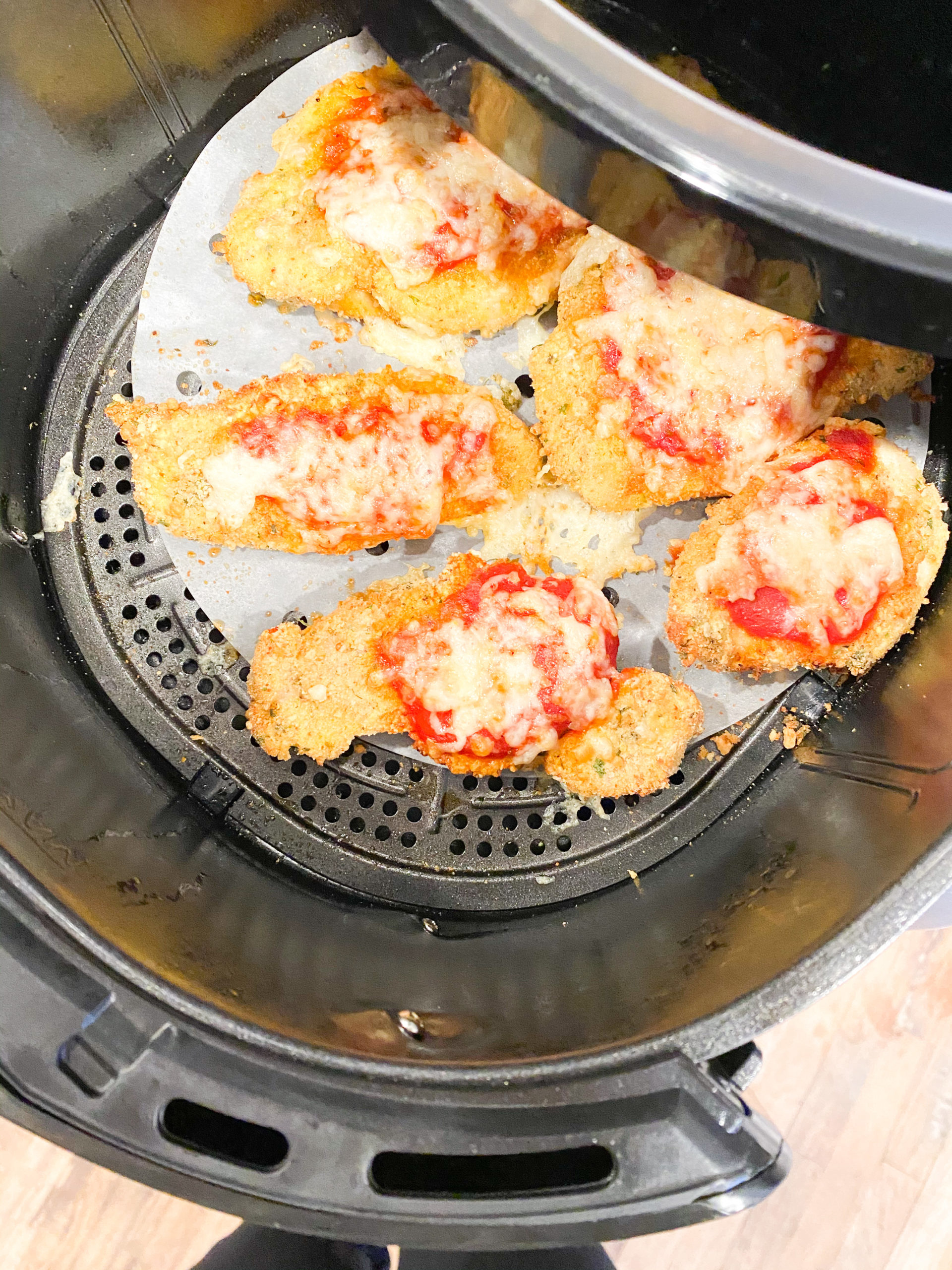 Air Fryer Chicken Parmesan The Sassy Barn
