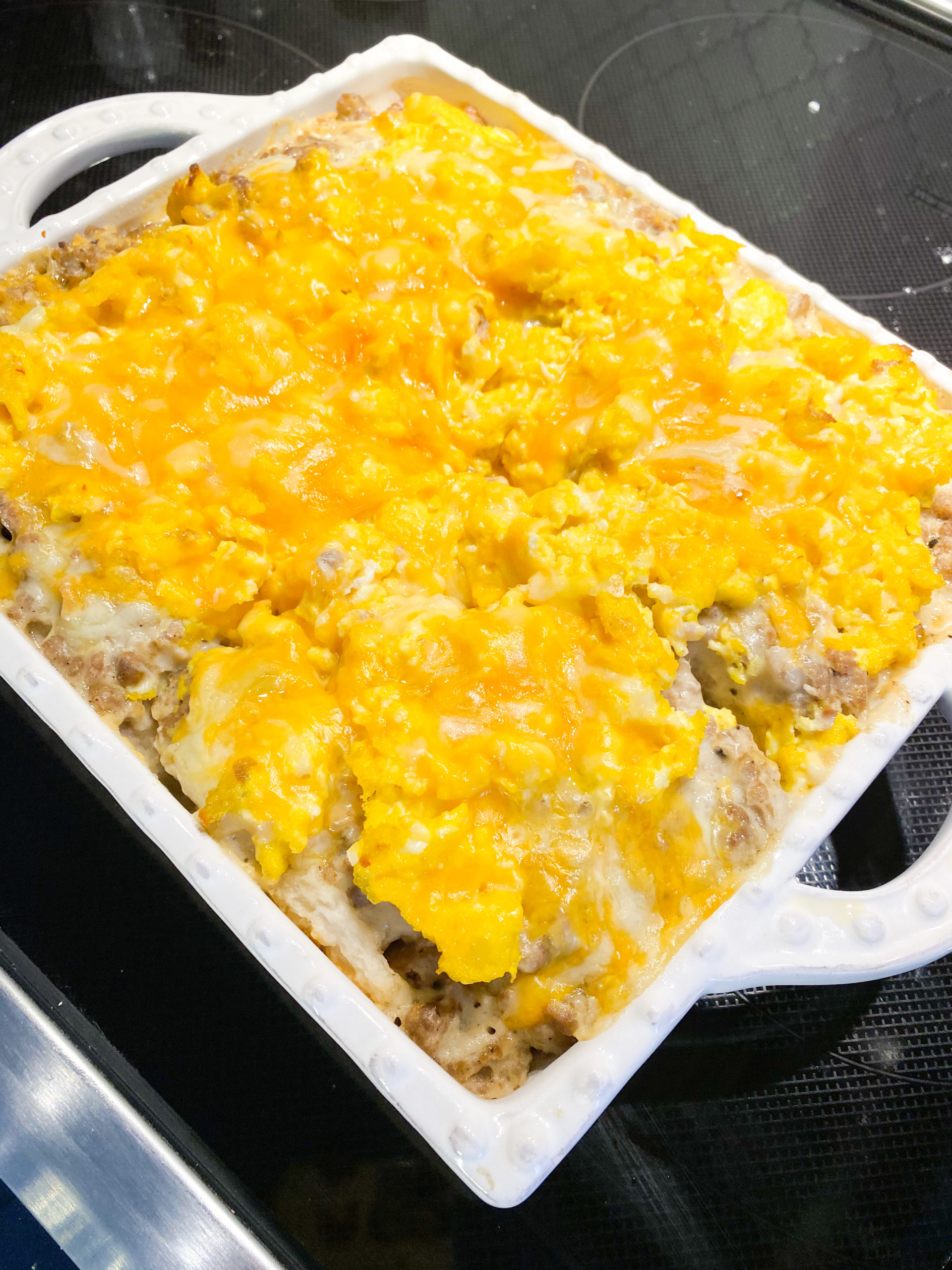 Bubble Breakfast Pizza 