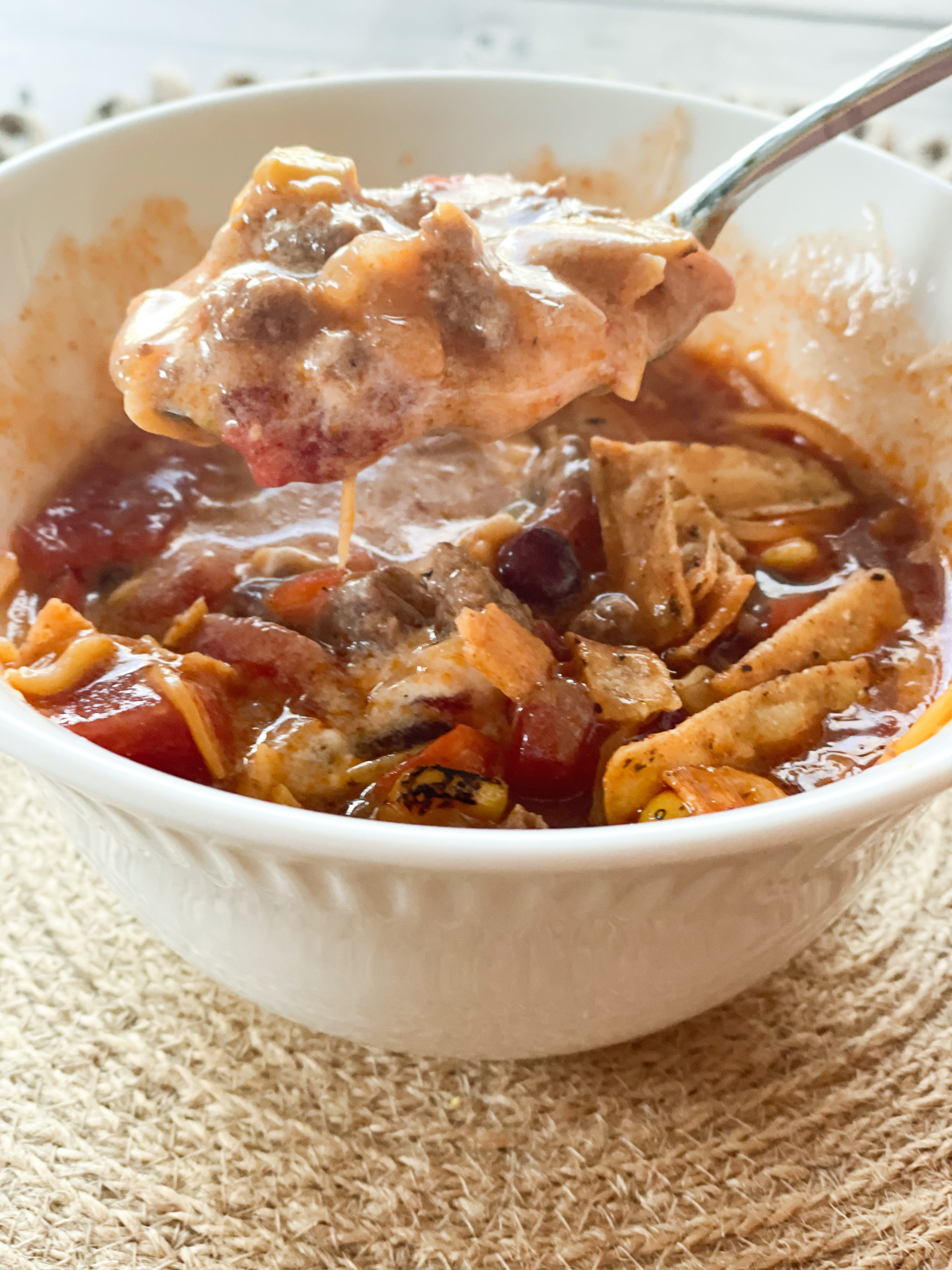 Loaded Enchilada Soup