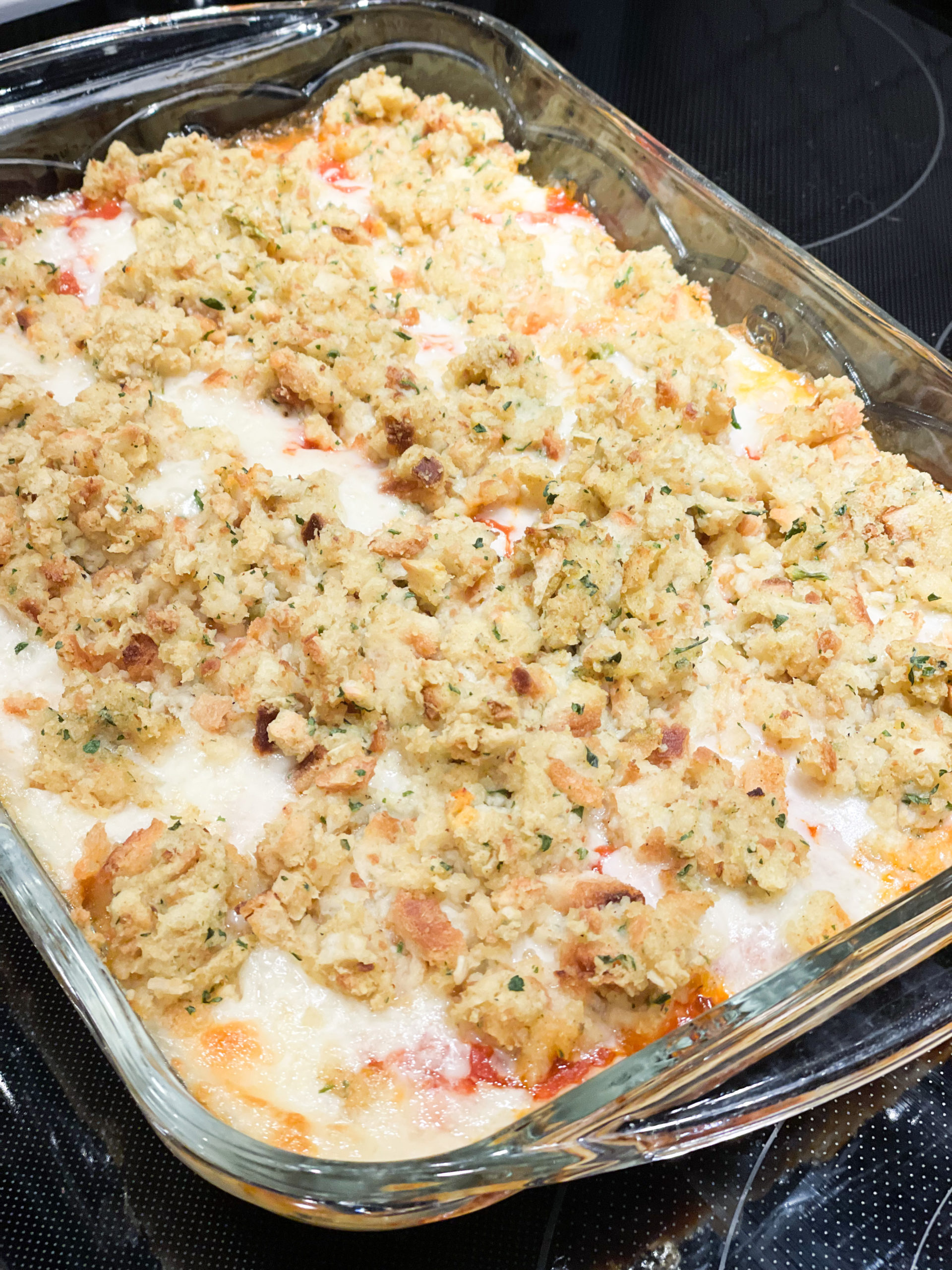 Chicken Parmesan Casserole