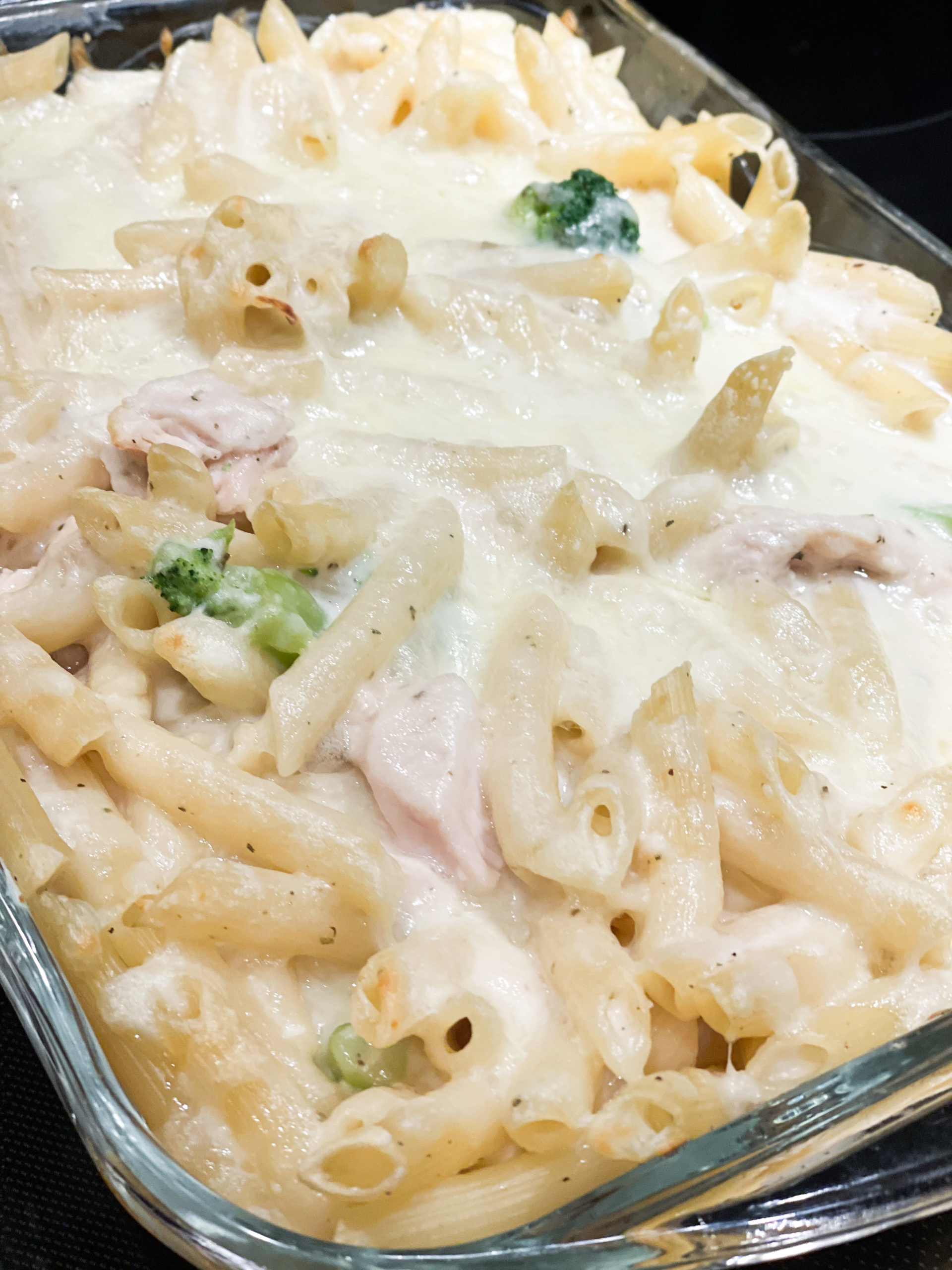 Baked Chicken Alfredo