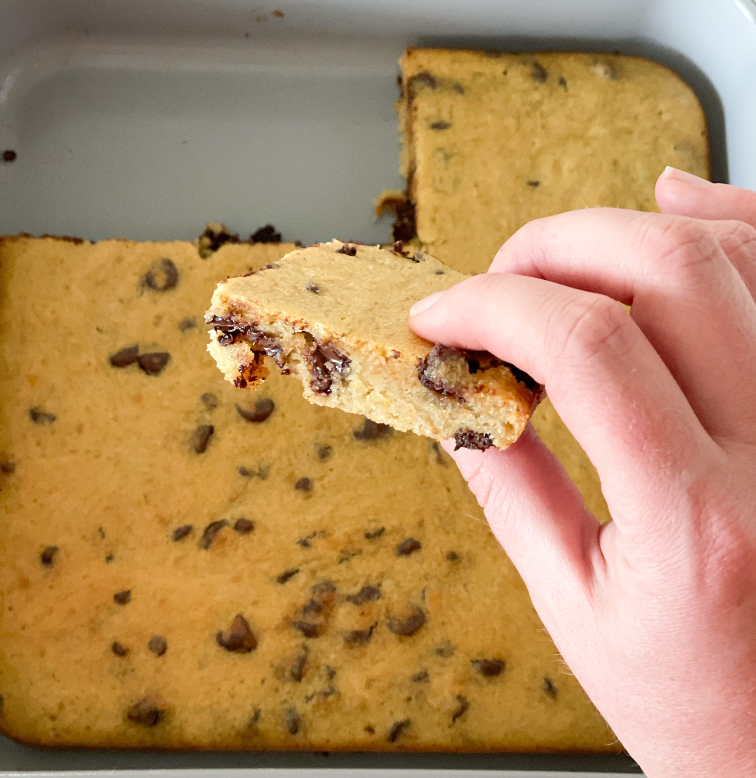 Chocolate Chip Banana Bars