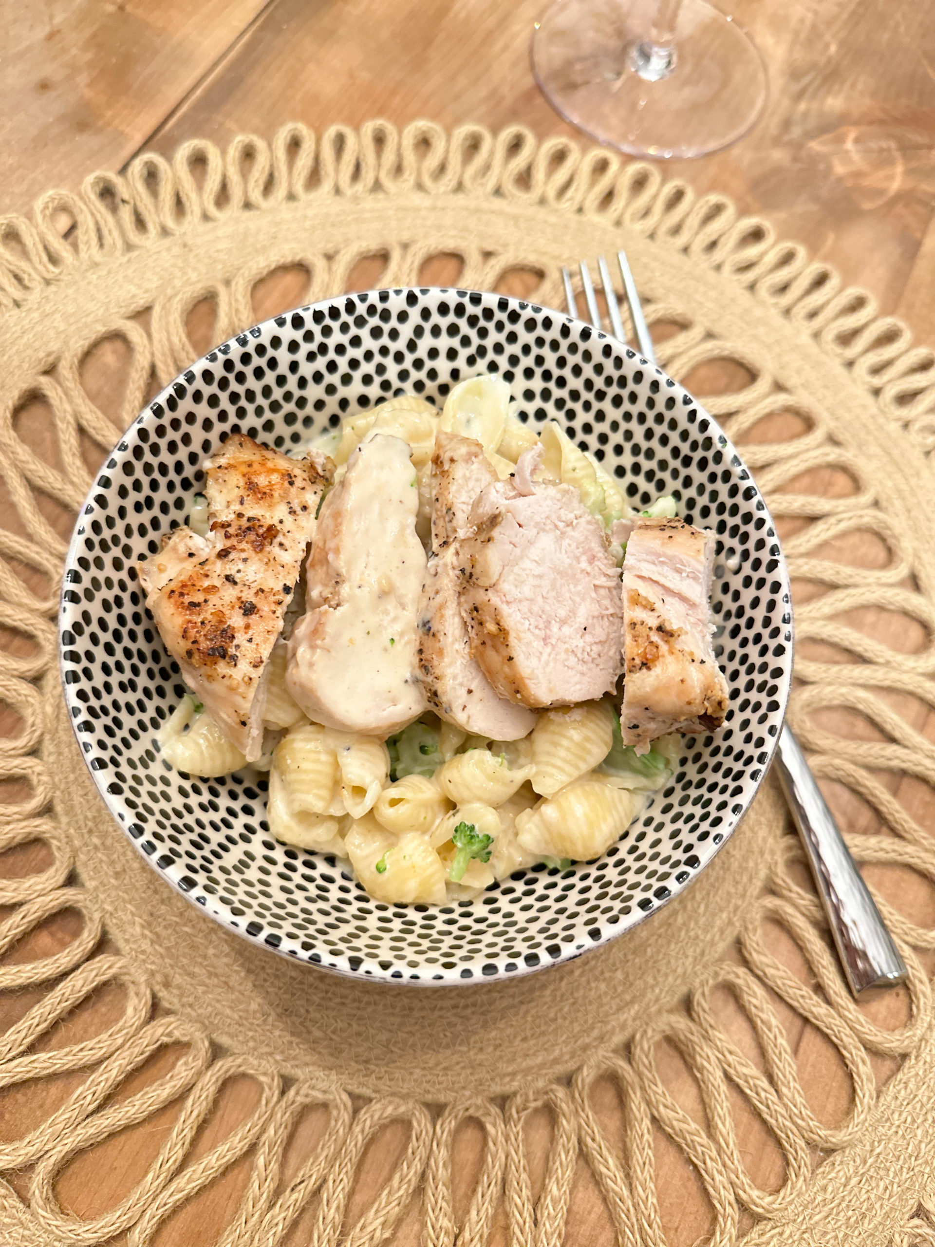 Tuscan Chicken Mac & Cheese