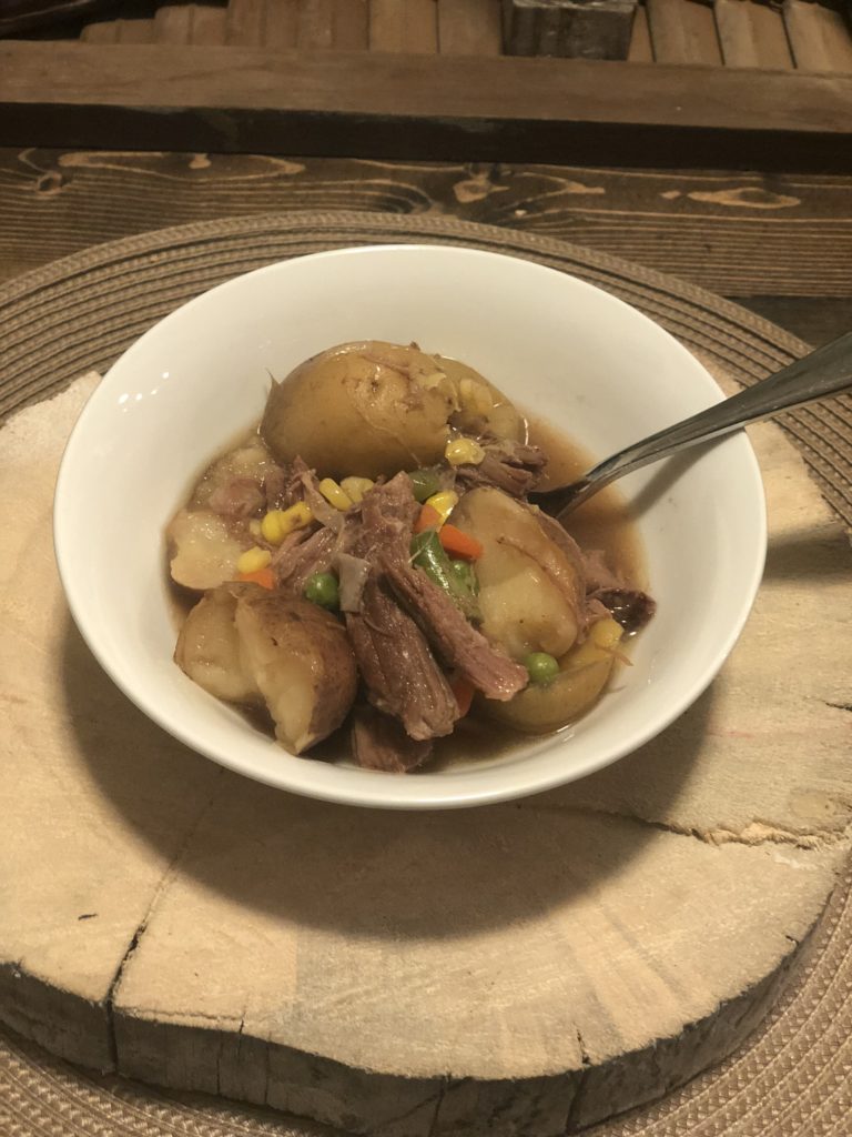 Crockpot Chuck Roast Vegetable Soup