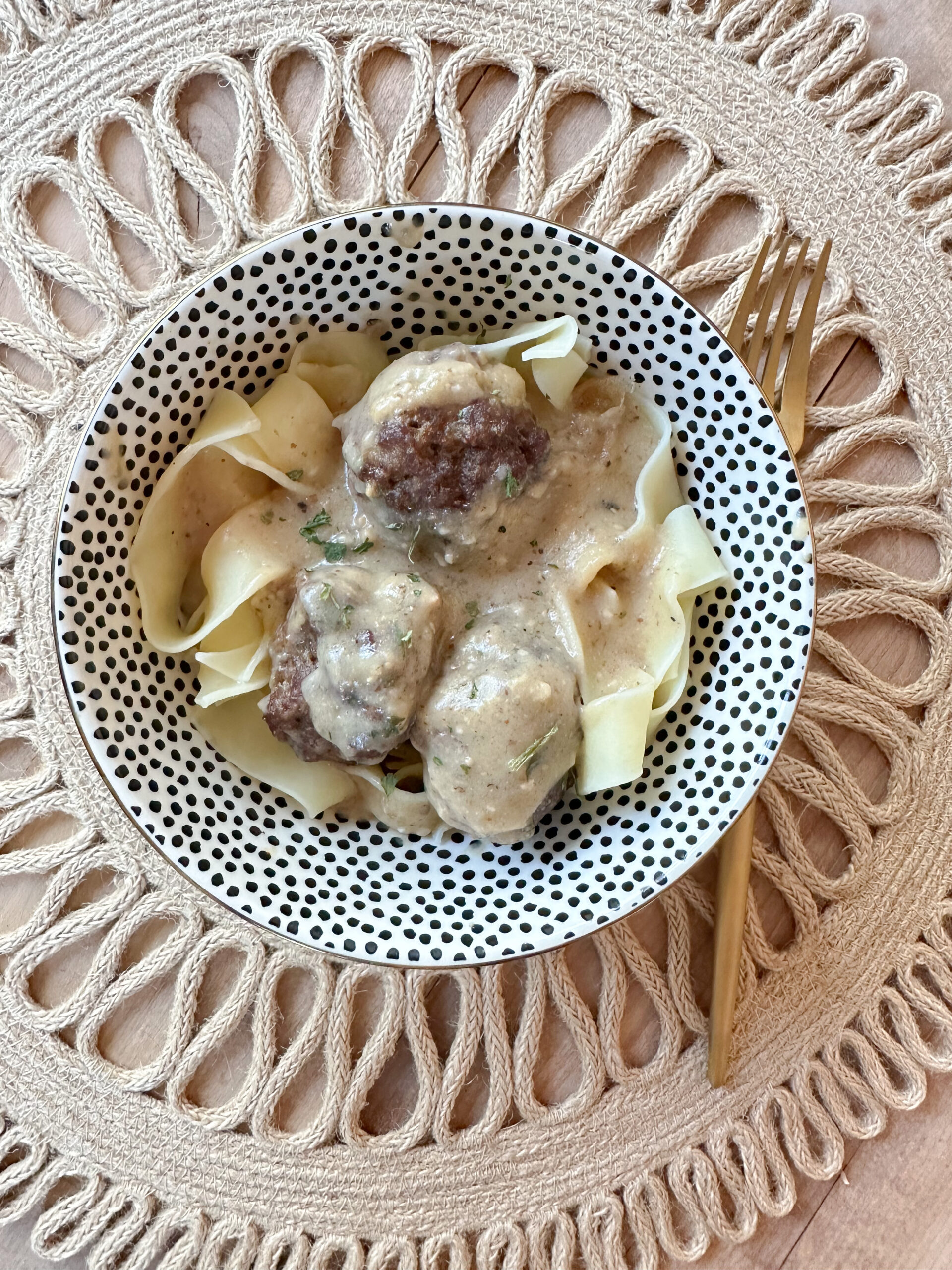 Homemade Swedish Meatballs