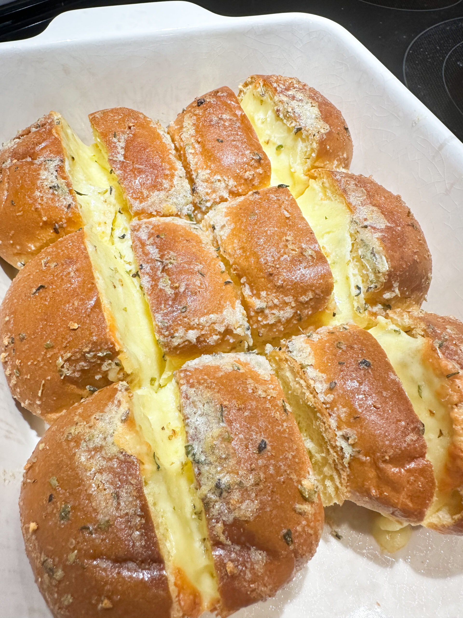 Garlic Grilled Cheese Hawaiian Rolls