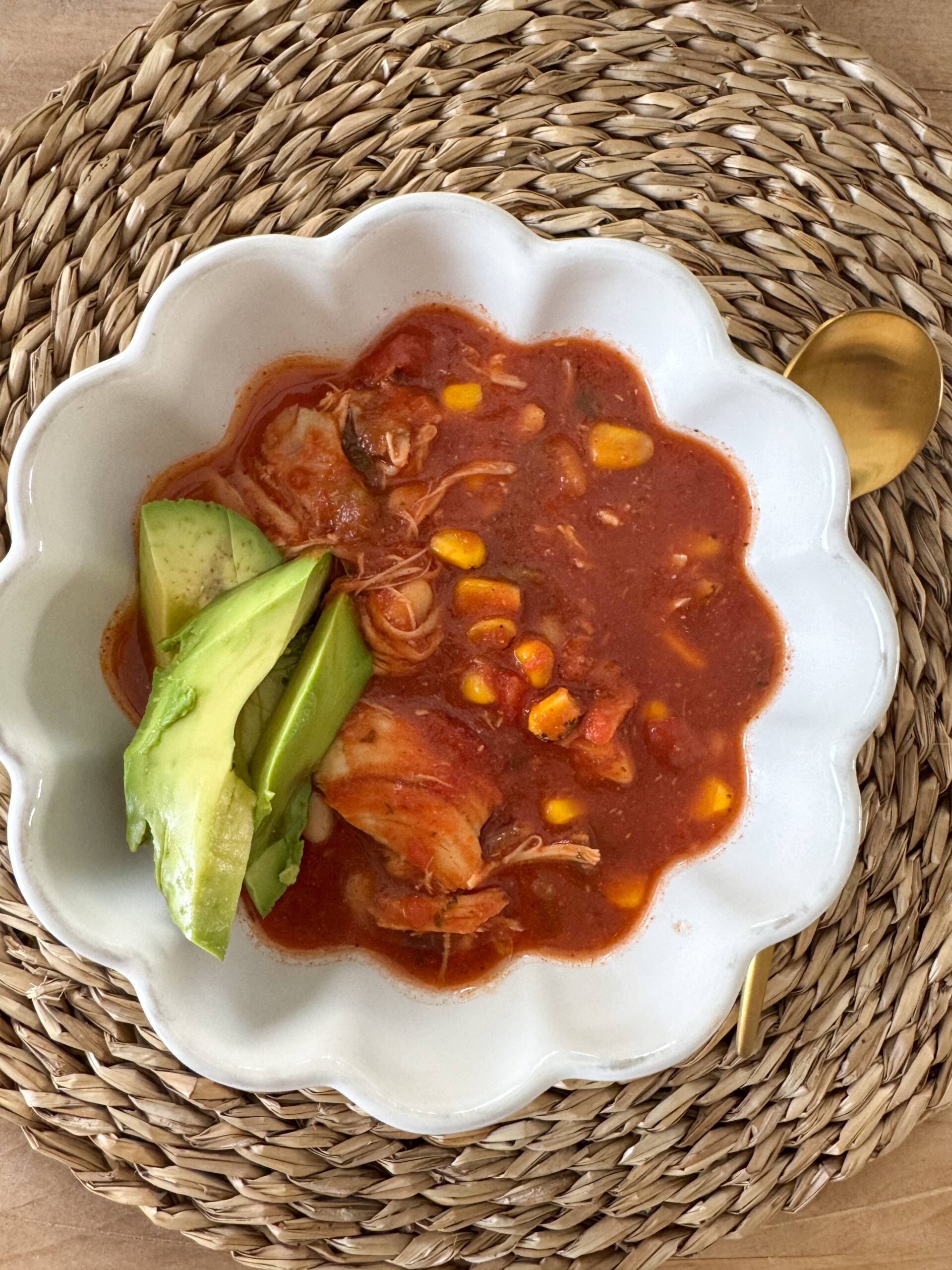 Leftover Turkey Fajita Soup