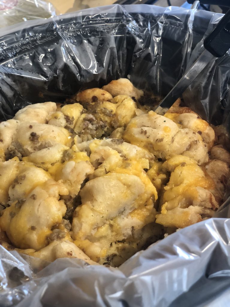 Crockpot  Biscuits and Gravy