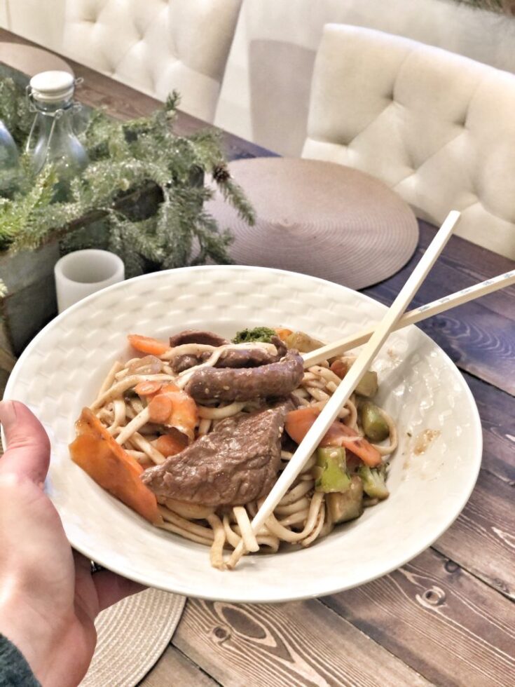Easy Beef Lo Mein 