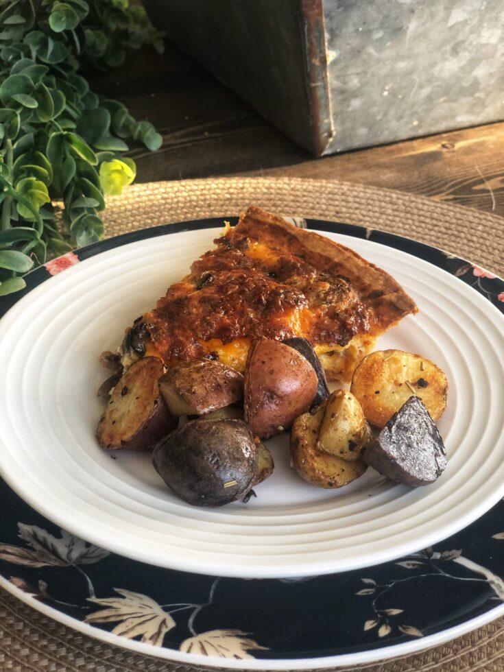 Bacon and Mushroom Quiche 