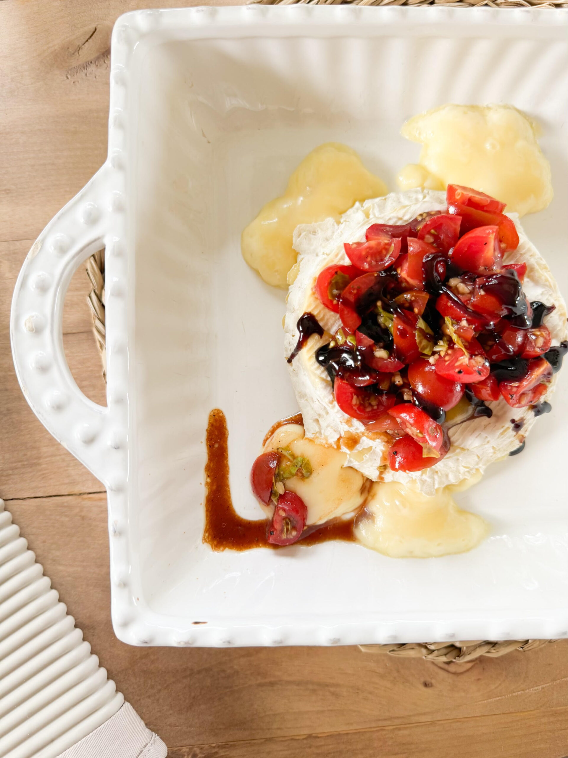 Bruschetta Baked Brie