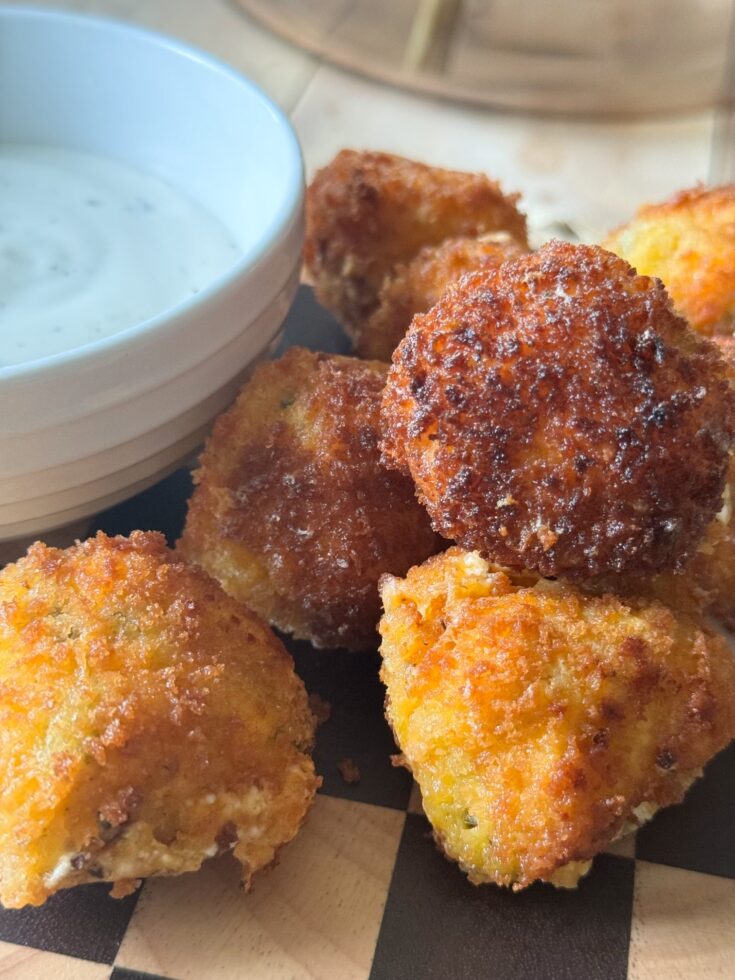 Fried Pickle Cheese Balls