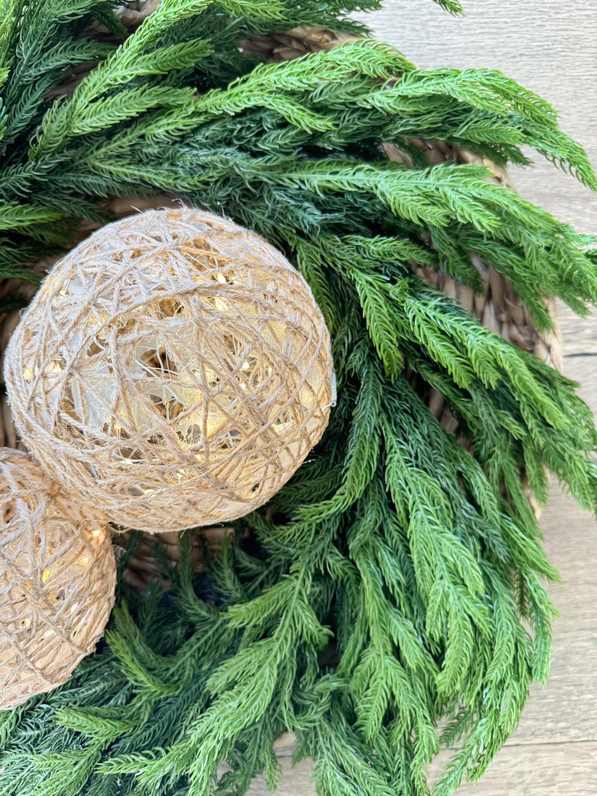 DIY Lit Twine Balls