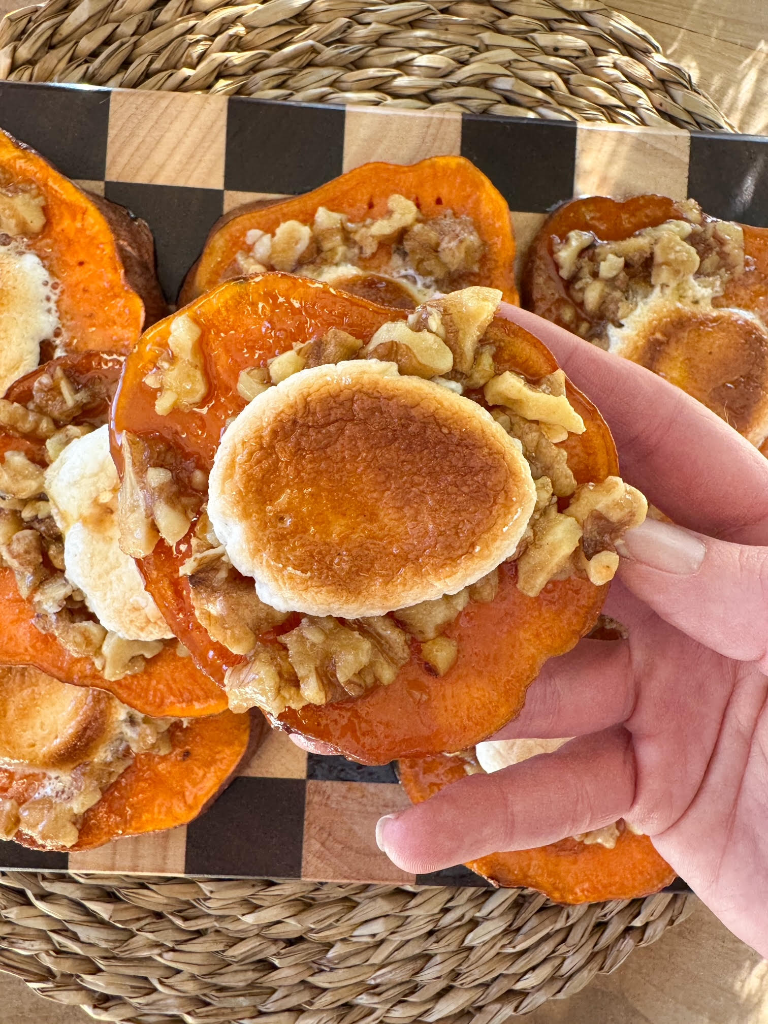 Sweet Potato Casserole Bites