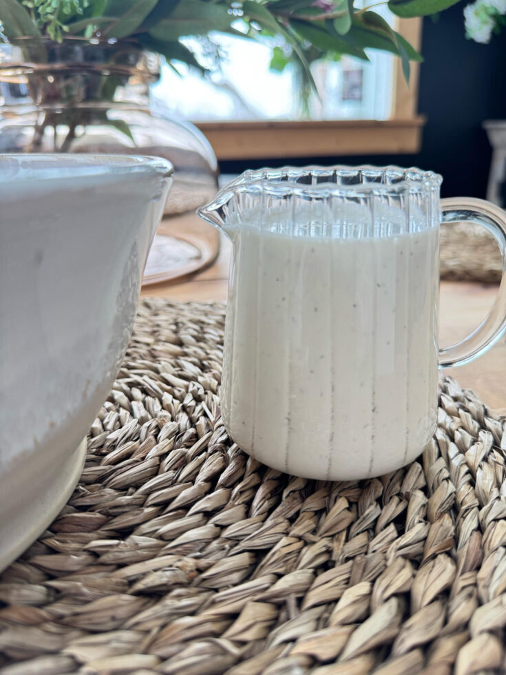 Creamy Pickle Vinaigrette