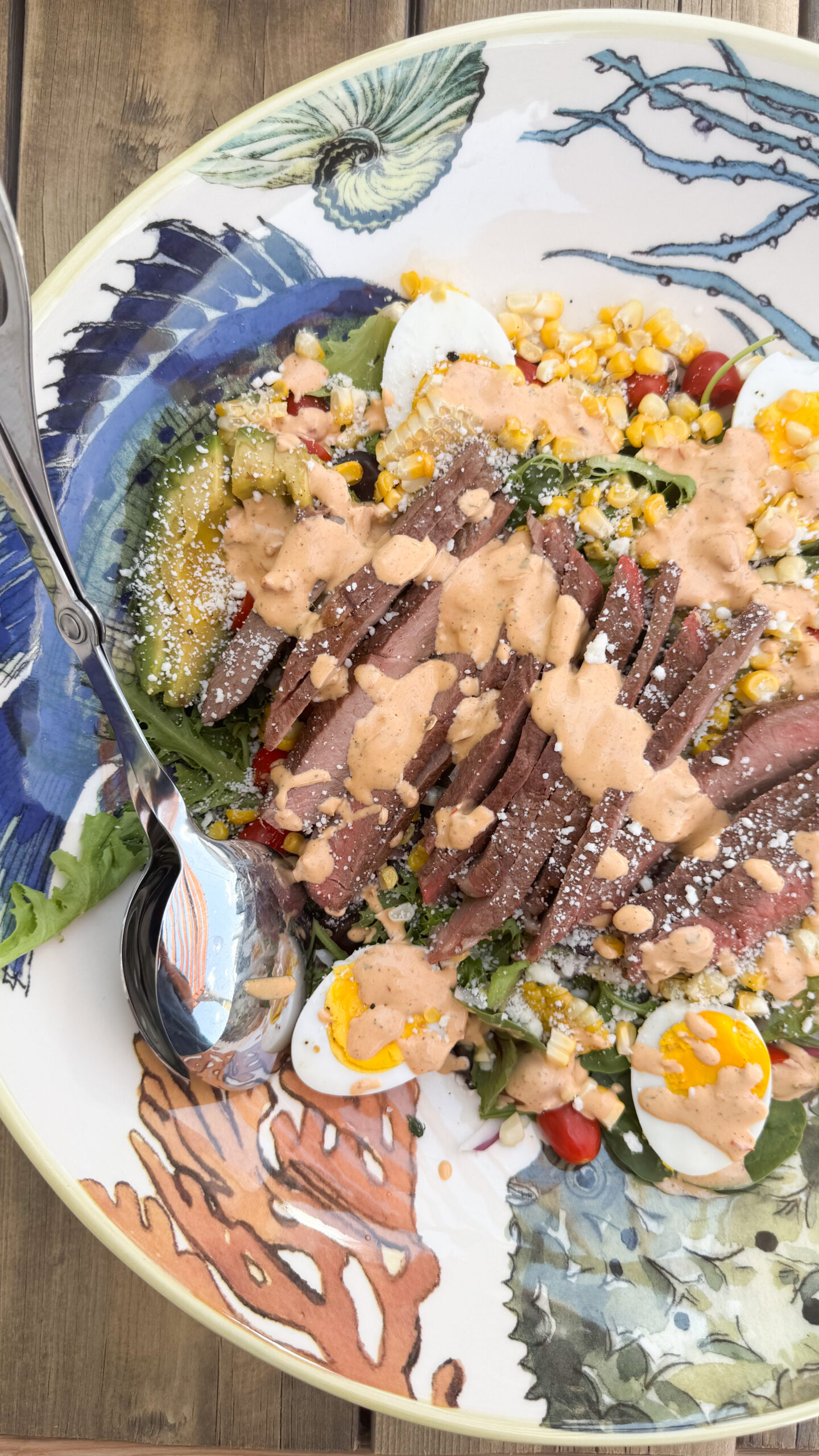 Southwest Salad with Chipotle Dressing