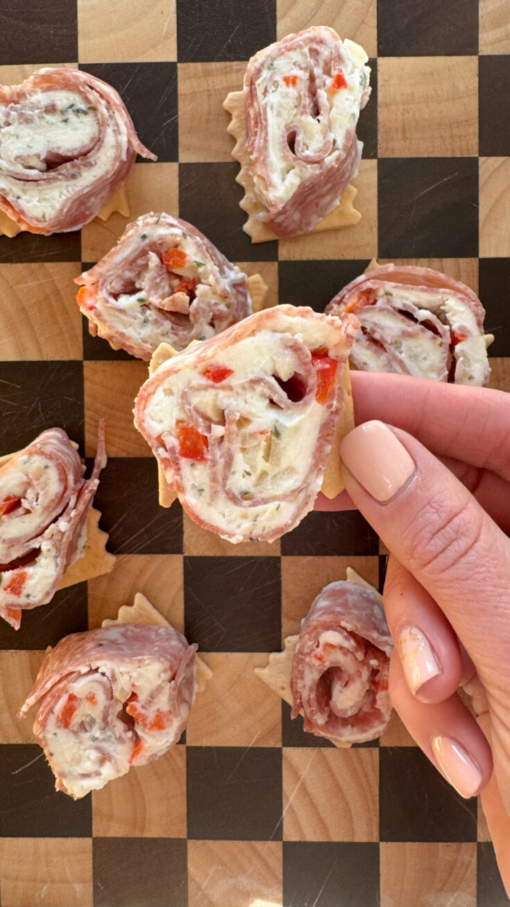 Salami Cheese Roll Ups