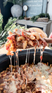 Slow Cooker Pizza Casserole