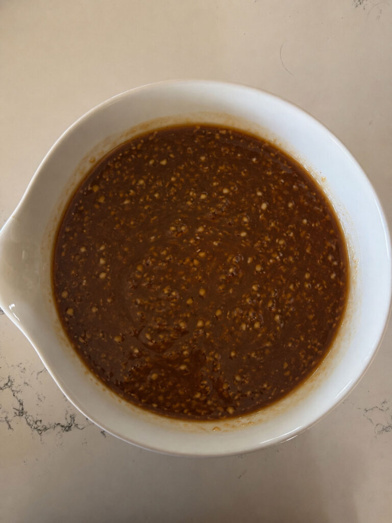 sauce for oven baked chicken teriyaki in bowl