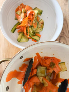 Carrot & Cucumber Salad