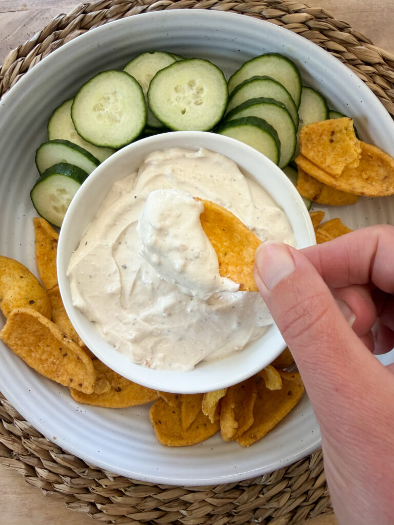 dipping chip in dip