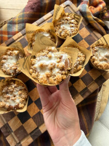 Pumpkin Streusel Muffins