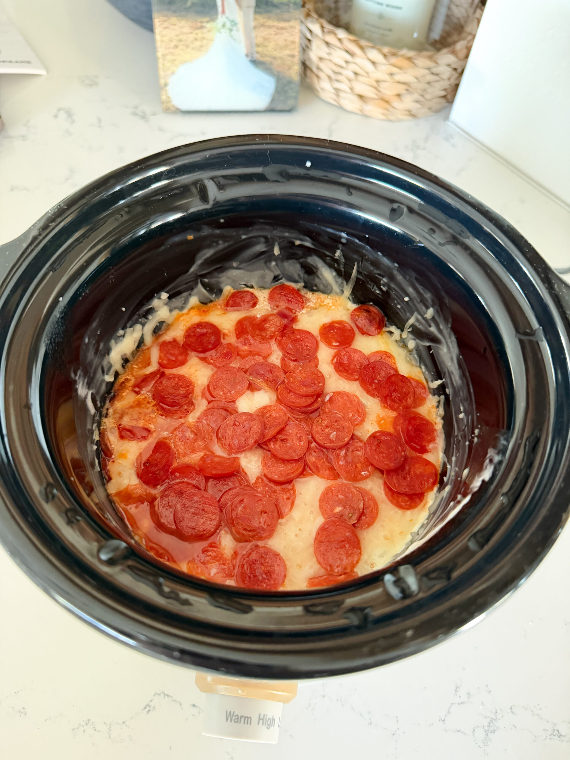 dip cooked and cheese melted