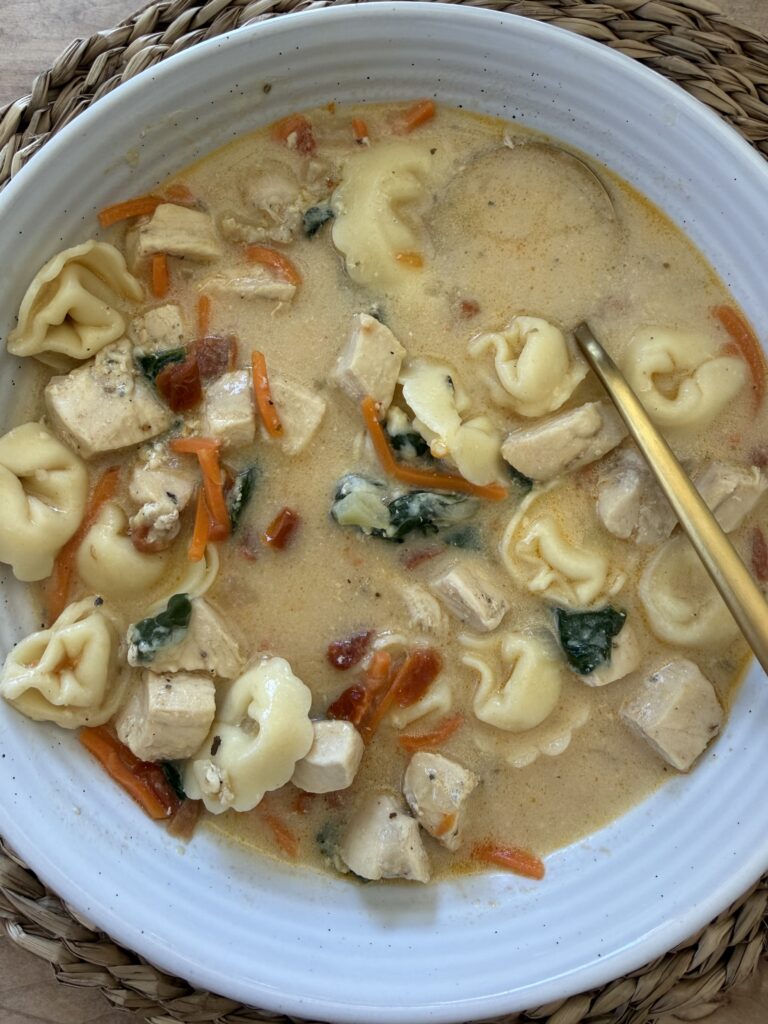 soup in a bowl